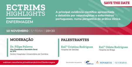 Webinar ECTRIMS Highlights em Enfermagem: a oportunidade para discutir as últimas novidades